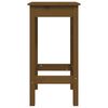 vidaXL 3-tlg. Bar-Set Honigbraun Massivholz Kiefer