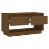 vidaXL TV-Schrank Honigbraun 74x34x40 cm Massivholz Kiefer