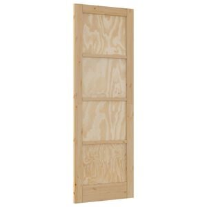 vidaXL Interior T&uuml;r Natur 73,5 x 211 cm Sperrholz