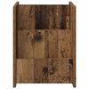vidaXL Magazinregal mit Regal Altholz 35 x 35 x 45 cm Holzwerkstoff