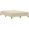 vidaXL Boxspringbett Grau-Gr&uuml;n 140 x 200 cm Samt