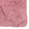 vidaXL Sommerdecke Rosa 220 x 240 cm Mikrofaser und Teddy-Fleece