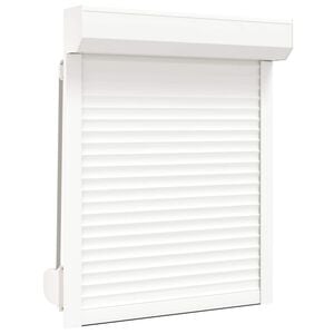 vidaXL Rollladen Wei&szlig; 70 x 100 cm Aluminium und Polyurethan