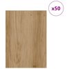 vidaXL Dekoplatten 50 pcs Artisan-Eiche 30 x 42 x 0,27 cm
