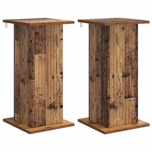 vidaXL Pflanzenst&auml;nder 2 pcs Altholz 30,5 x 30 x 60,5 cm Holzwerkstoff