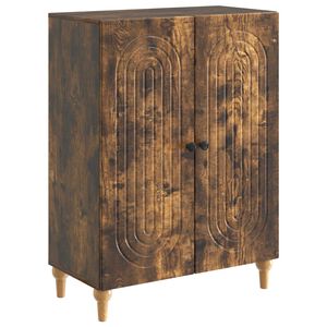vidaXL Sideboard Ger&auml;ucherte Eiche 66 x 34,5 x 90 cm Holzwerkstoff