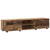 vidaXL TV-Schrankset mit Schubladen FLORIN Altholz Holzwerkstoff