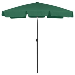 vidaXL Strandschirm Gr&uuml;n 180x120 cm