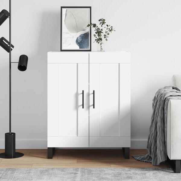 vidaXL Sideboard Wei&szlig; 69,5x34x90 cm Holzwerkstoff