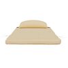 vidaXL Adirondack-Auflagen 2 Stk. Beige Oxford-Gewebe