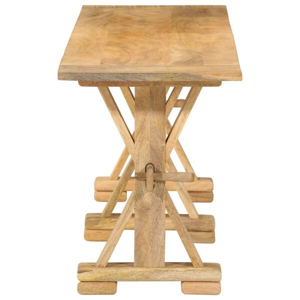 vidaXL Sitzbank 160x35x45 cm Massivholz Mango