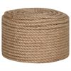vidaXL Seil 100% Jute 10 mm 100 m