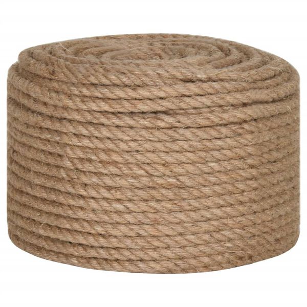 vidaXL Seil 100% Jute 10 mm 100 m
