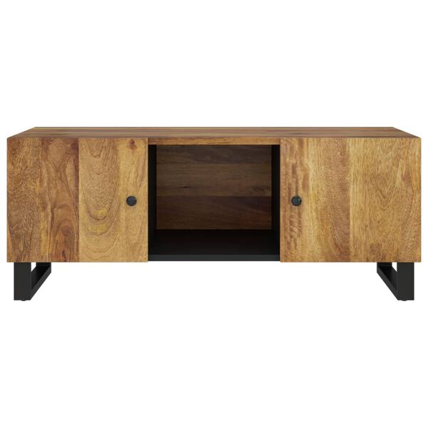 vidaXL Couchtisch 100x54x40 cm Massivholz Mango & Holzwerkstoff