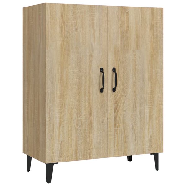 vidaXL Sideboard Sonoma-Eiche 70x34x90 cm Holzwerkstoff