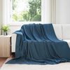 vidaXL Wohndecken 6 pcs Marineblau 270 x 240 cm Fleece