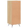 vidaXL Sideboard Sonoma-Eiche 34,5x34x90 cm Holzwerkstoff