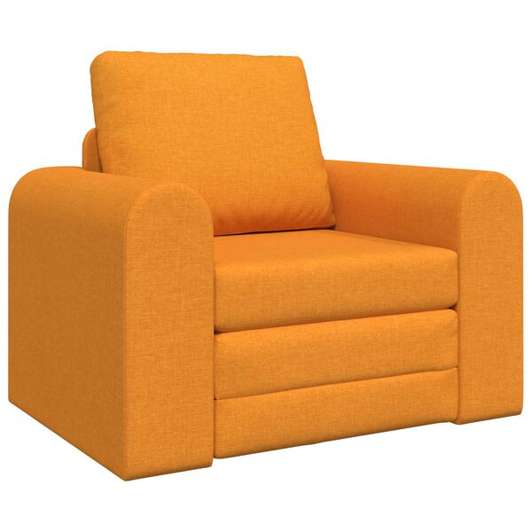 vidaXL Schlafsofa Dunkelgelb 98 x 71 x 83 cm Stoff