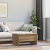 vidaXL Couchtisch Artisan-Eiche 102 x 50,5 x 46,5 cm Holzwerkstoff