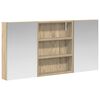 vidaXL Badezimmerschrank-Set 3 stk. 100 x 10,5 x 50 cm Holzwerkstoff
