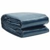vidaXL Treibende Pool-Solarplane PE 600x400 cm Schwarz und Blau