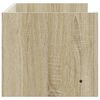 vidaXL Wandregal Sonoma-Eiche 100x35x30,5 cm Holzwerkstoff