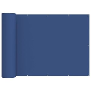 vidaXL Balkon Sichtschutz 150 x 200 cm Stoff mit PU-Beschichtung Blau