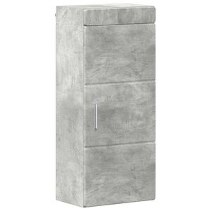 vidaXL Badezimmer-Wandschrank TULUM Beton Grau 37 x 24,5 x 86 cm