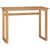 vidaXL Schreibtisch 100x45x75 cm Massivholz Teak