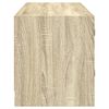 vidaXL TV-Schrank mit Glast&uuml;ren Sonoma-Eiche 102x37x42 cm
