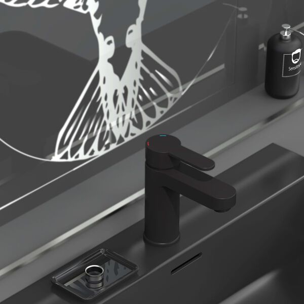 SCH&Uuml;TTE Waschtischarmatur ELEPHANT Mattschwarz