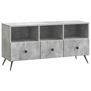 vidaXL TV-Schr&auml;nk Betongrau 102 x 34,5 x 50 cm Holzwerkstoff