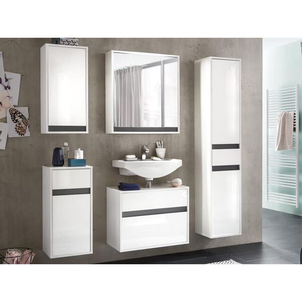 Trendteam Wandschrank Sol Colour Wei&szlig;