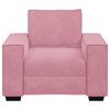 vidaXL Sessel Rosa 100x78x84 cm Samt