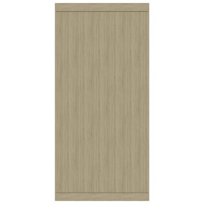 vidaXL Sideboard Sonoma-Eiche 88x30x65 cm Holzwerkstoff