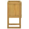 vidaXL Badschrank 41x40x75 cm Massivholz Teak