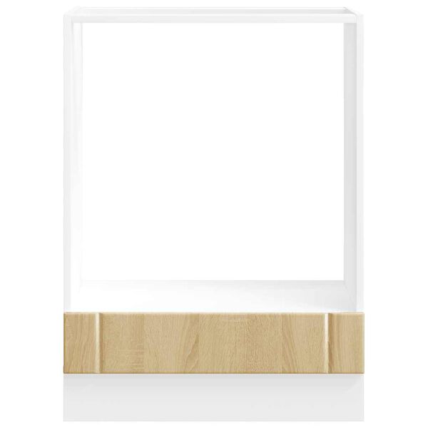 vidaXL Herdumbauschrank Lucca Sonoma-Eiche Holzwerkstoff