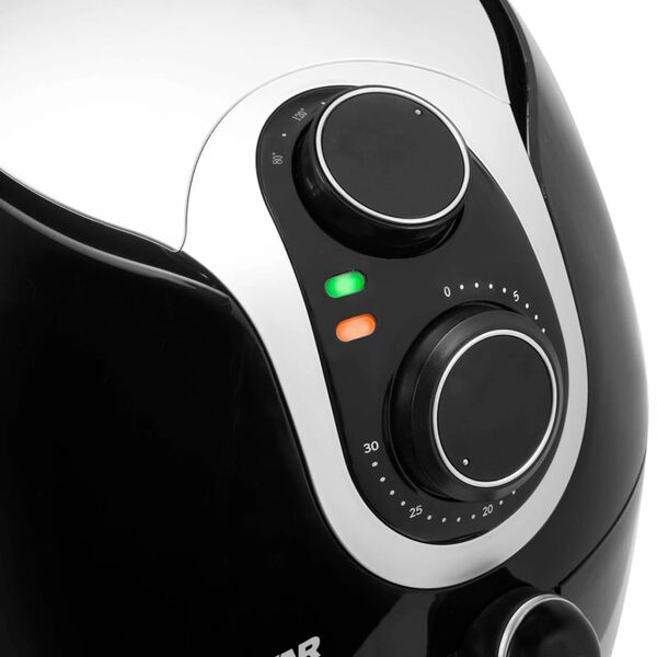 Tristar Hei&szlig;luft-Fritteuse Crispy Fryer FR-6996 1800 W 5,2 L Schwarz