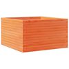 vidaXL Pflanzk&uuml;bel Wachsbraun 80x80x45,5 cm Massivholz Kiefer