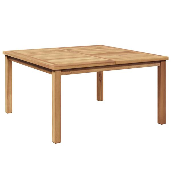vidaXL Couchtisch Braun 85 x 85 x 45 cm Massivholz Teak