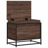vidaXL Aufbewahrungsbox mit Deckel Eichen-Optik 60x40x51,5 cm