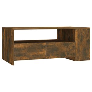 vidaXL Couchtisch R&auml;uchereiche 102x55x42 cm Holzwerkstoff