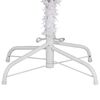 vidaXL K&uuml;nstlicher Weihnachtsbaum Wei&szlig; 240 cm PVC und Metall