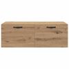vidaXL Wandschrank Artisan-Eiche 100 x 36,5 x 35 cm Holzwerkstoff