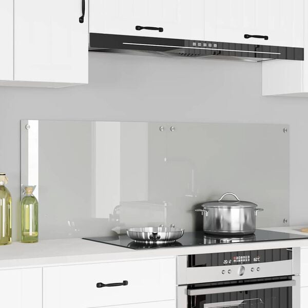 vidaXL Küchenrückwand Transparent 70 x 50 cm Gehärtetes Glas