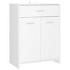 vidaXL Badezimmerschrank Wei&szlig; 60x33x80 cm Holzwerkstoff