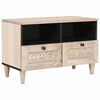 vidaXL TV-Einheiten Wei&szlig; 70 x 33 x 46 cm Holzwerkstoff