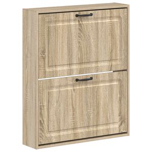 vidaXL Wandmontierter Schuhschrank UTRECHT 71 x 17 x 86 cm