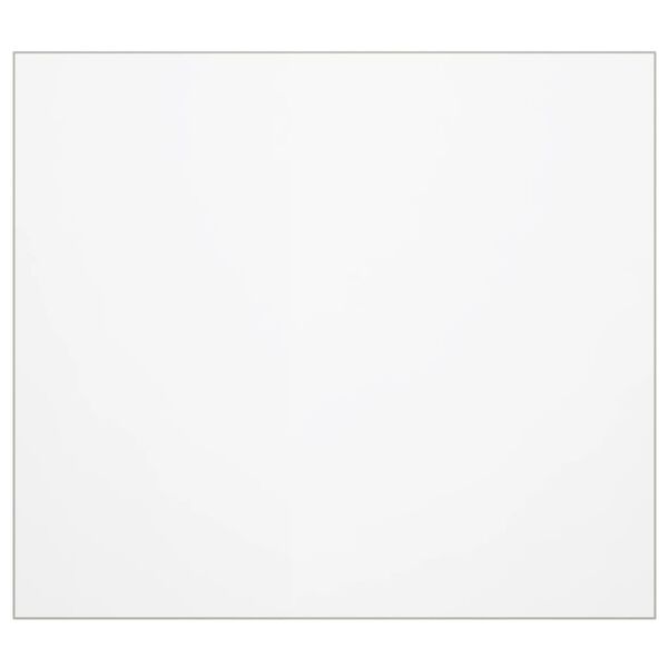 vidaXL Tischfolie Transparent 100x90 cm 1,6 mm PVC