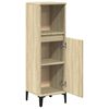 vidaXL Badschrank Sonoma-Eiche 30x30x100 cm Holzwerkstoff